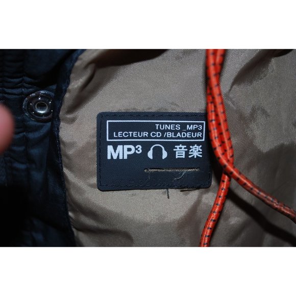 Vintage Nike Down Snorkel RipStop Puffer Parka Hooded Jacket Coat Sz Large - Picture 9 of 12